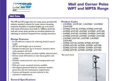 Corner Poles & Wall Poles