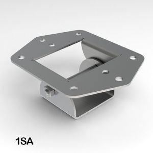 WEC Fixed Camera Pole Top Mount - 1SA