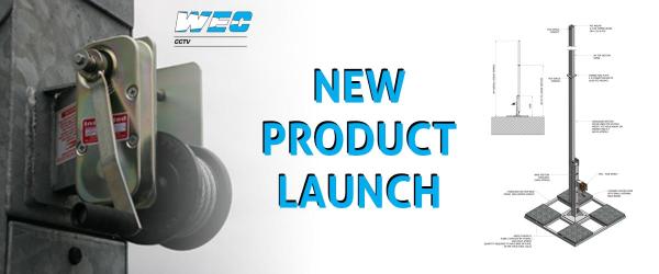 WEC CCTV's New Heavy Duty Modular Tilt Down Pole!